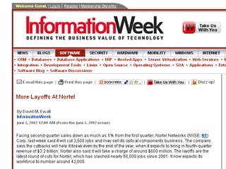 Why Nortel Went Bankrupt