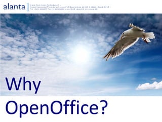 Why OpenOffice? ,[object Object]