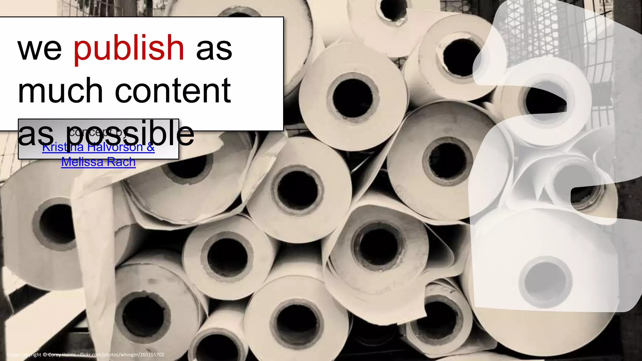 Image copyright © Corey Holms - flickr.com/photos/whinger/265155702
 