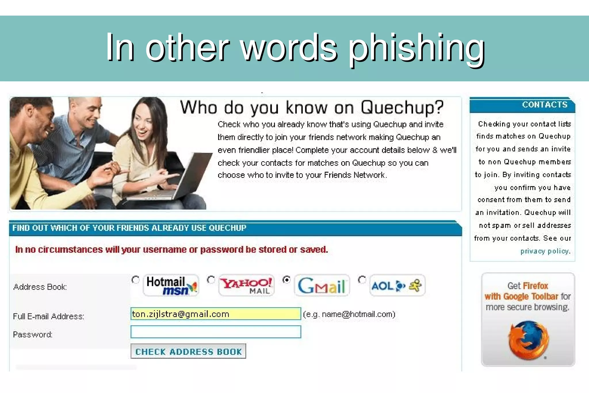 Why portability matters....