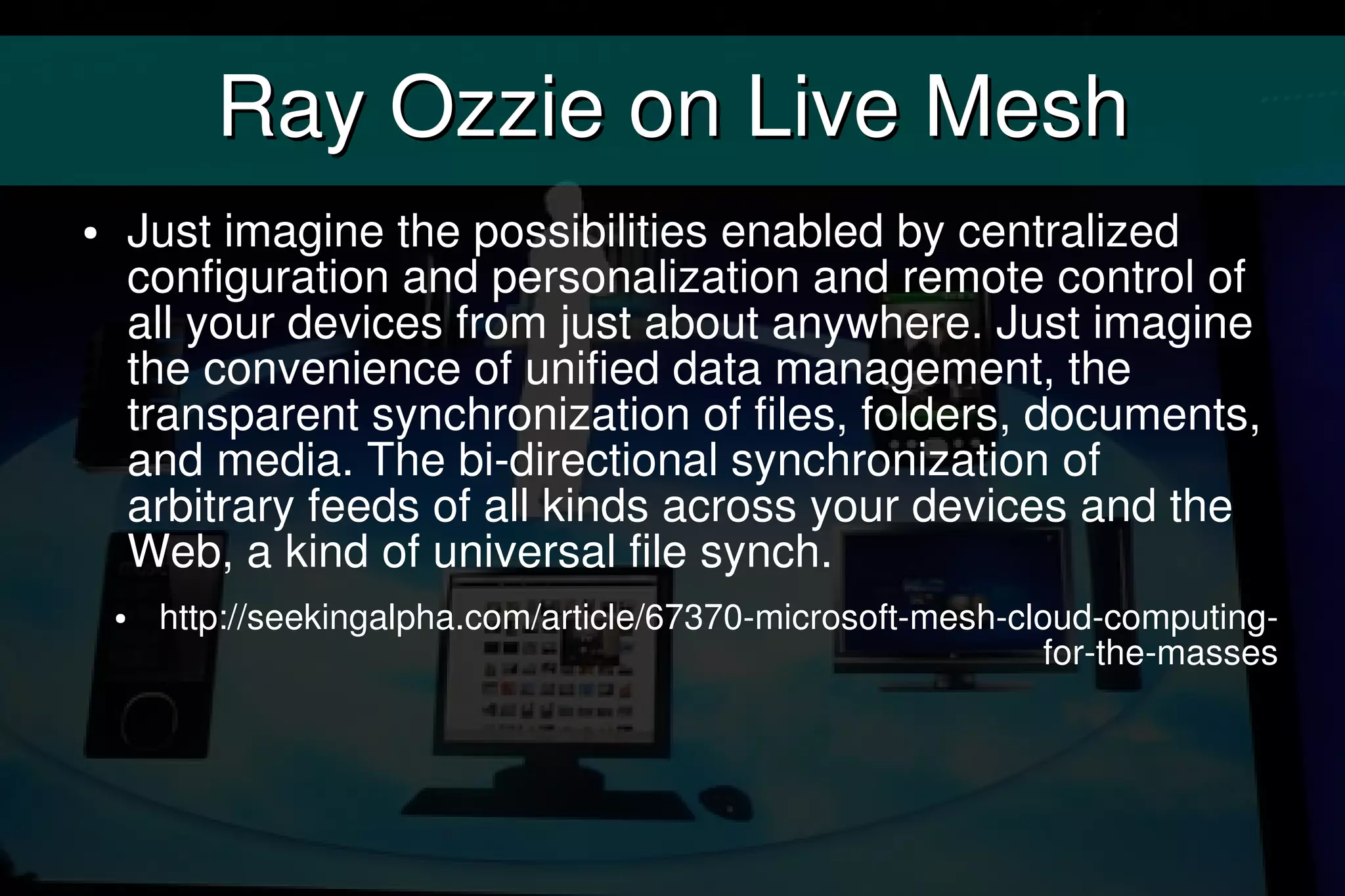 Why portability matters....