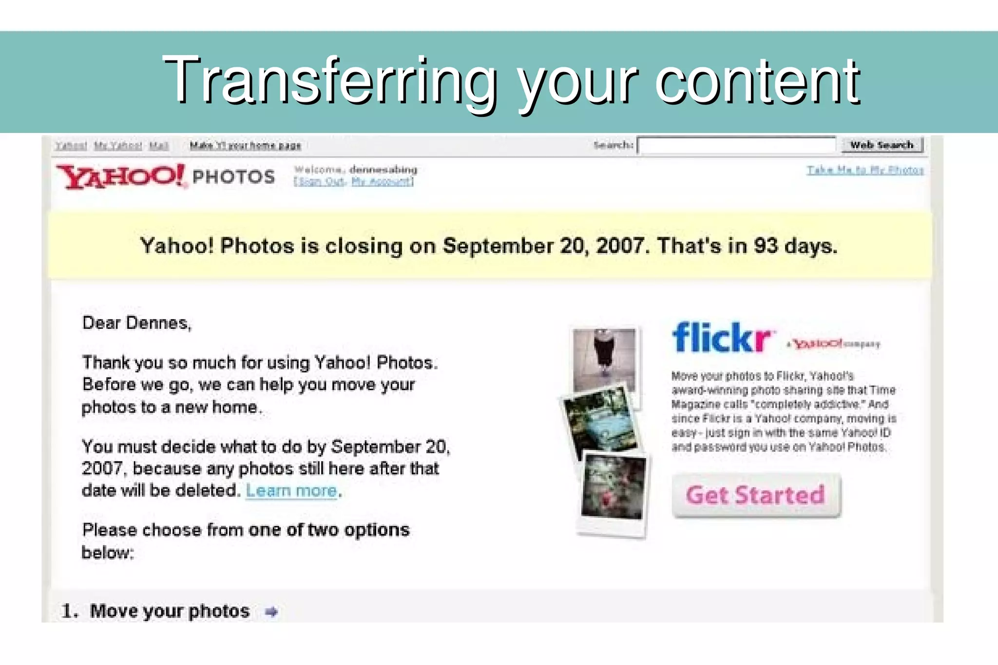 Why portability matters....