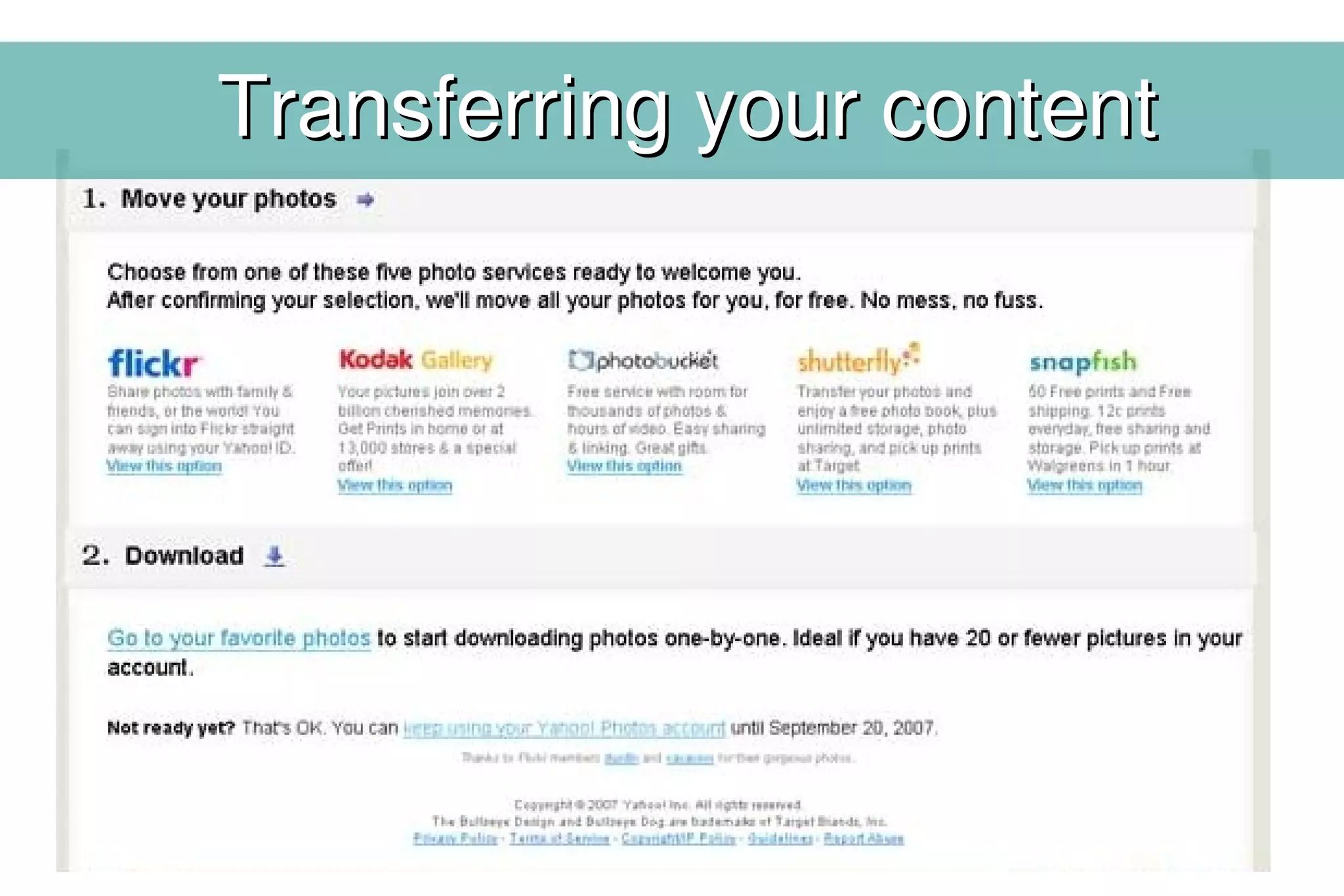 Why portability matters....
