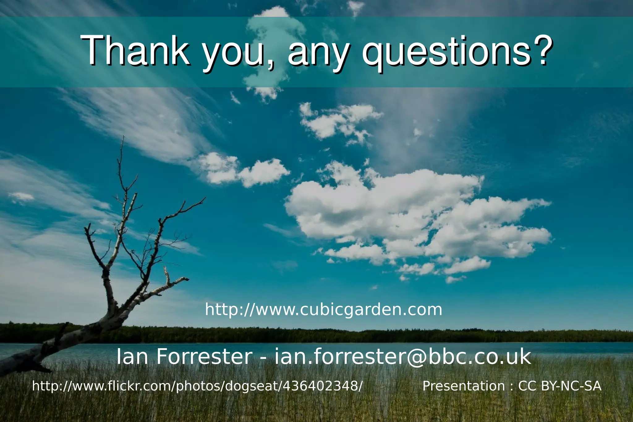 Why portability matters....