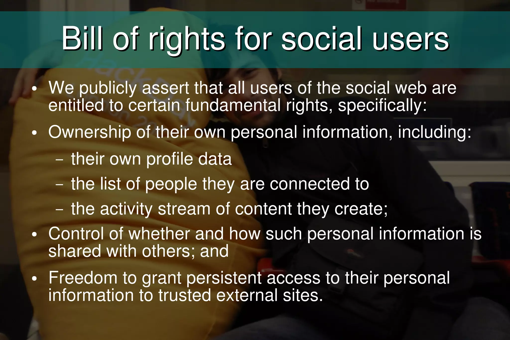 Why portability matters....