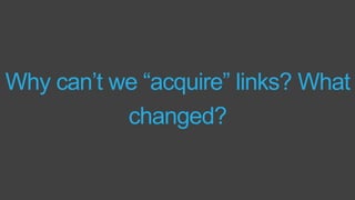 1997-2011: Link Spam was Google’s Problem
Via the Moz Blog
 