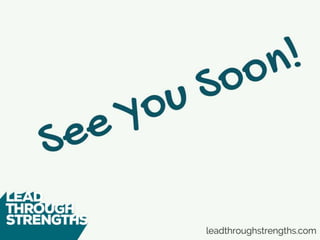 Why StrengthsFinder Training