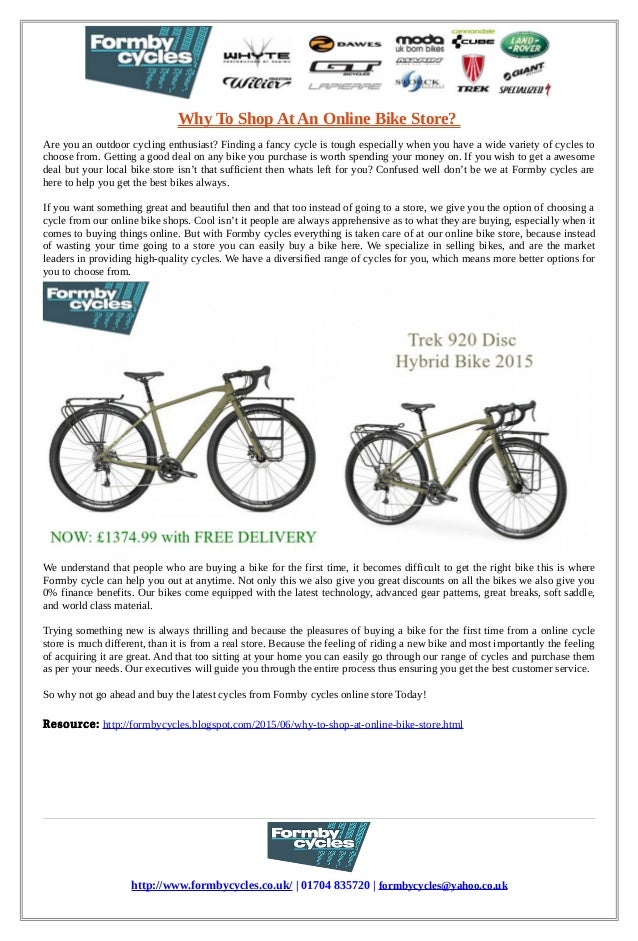 online cycling store