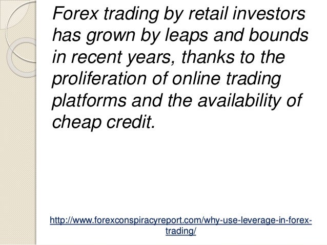 Do you use leverage for forex