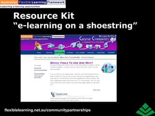 Resource Kit “e-learning on a shoestring”