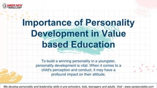 Why Value Based Education? | PPTX