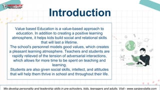 Why Value Based Education? | PPTX