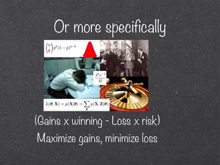 What are the things we do...

Desire:

Ability:

Stuff we
CAN do

(Stuff we end up doing)

Stuff we

Choice

WANT to do

 