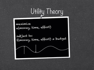 We do things we believe will
make us happy

...(duh)

 