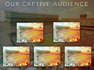 O U R C A P T I V E A U D I E N C E
 