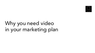 Yoyo | Why you need video in your marketing plan
Why you need video
in your marketing plan
 