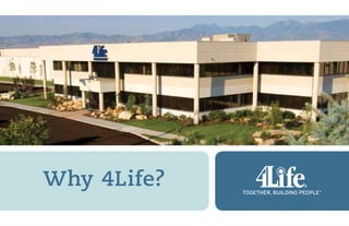 Discover 4Life

  Why 4Life?
 