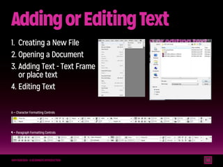 Why adobe indesign a beginners introduction(interactive) | PPT
