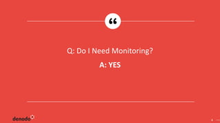 Monitoring Is Key Why advanced monitoring is key for healthy | PDF