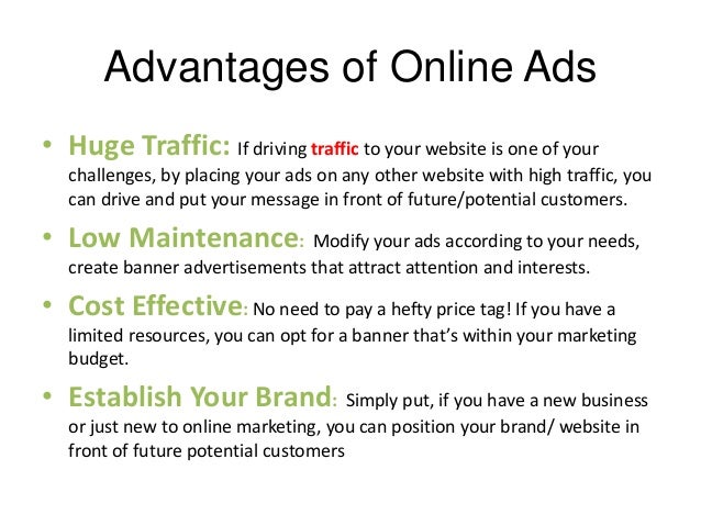 Banner Advertising It S Advantages