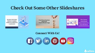 Check Out Some Other Slideshares
Connect With Us!
 