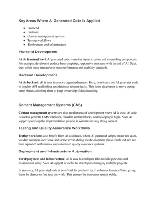 Why AI-Generated Code is a Risk–Reward Decision for Website Development ...