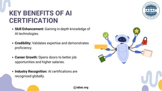 Why AI Certification is Essential for Tech Professionals | IABAC | PDF