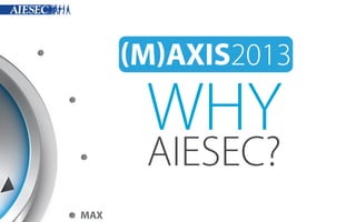WHY
AIESEC?
MAX

 