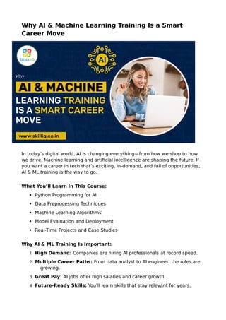 Why AI & Machine Learning Training Is a Smart Career Move.pdf