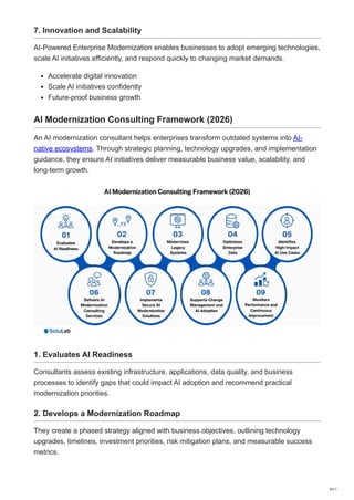Why AI Modernization Consulting Is Essential for Enterprise Growth and ...