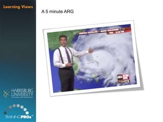 A 5 minute ARG
 