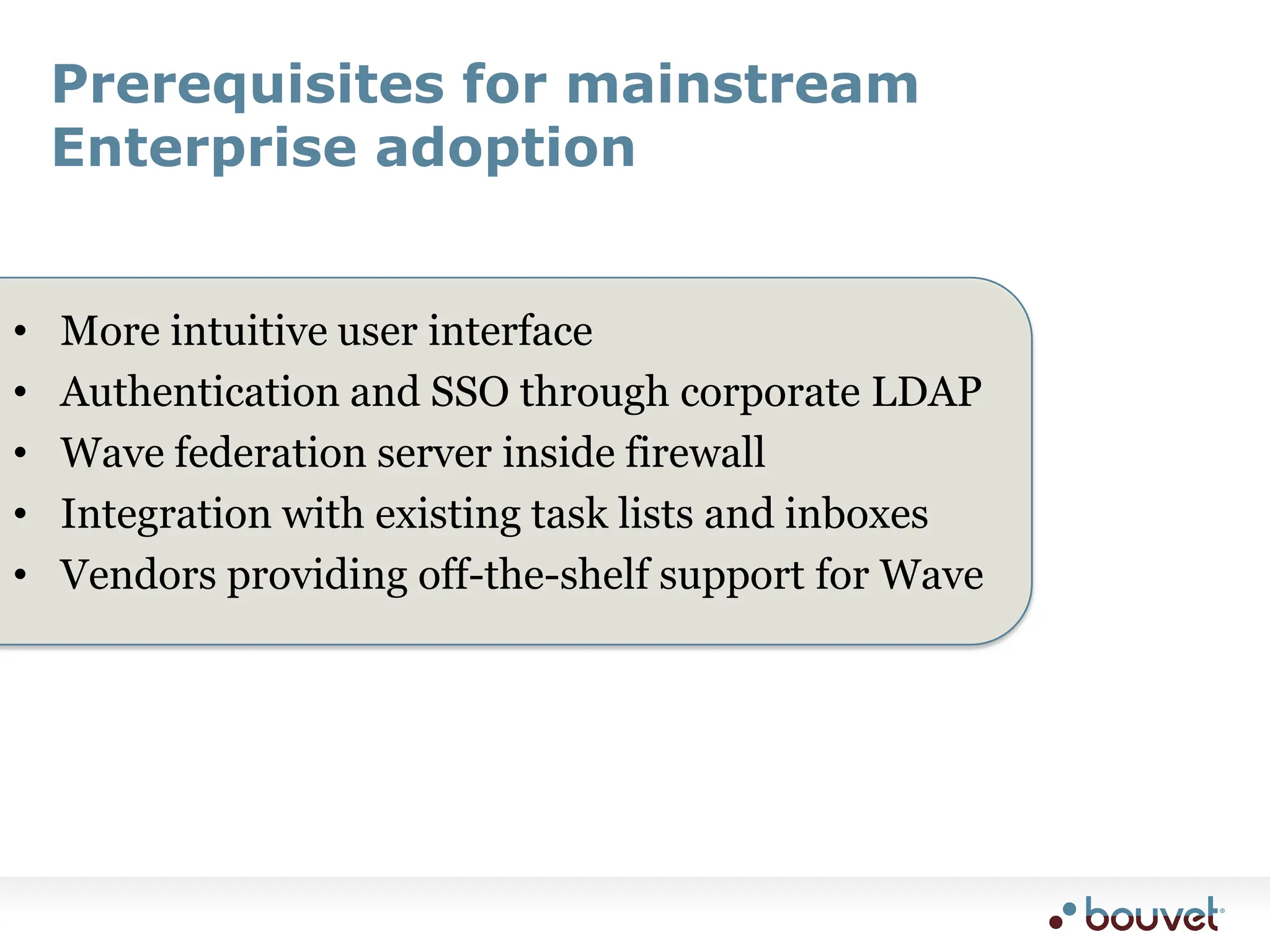 Wave maintains common state of gadget