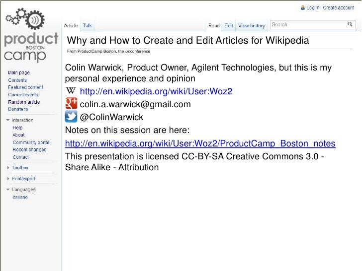 why and how to create and edit articles on wikipedia how to print wikipedia