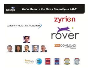 We’ve Been In the News Recently…a L-O-T
 