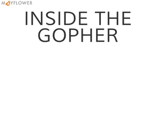 INSIDE THE
GOPHER
 