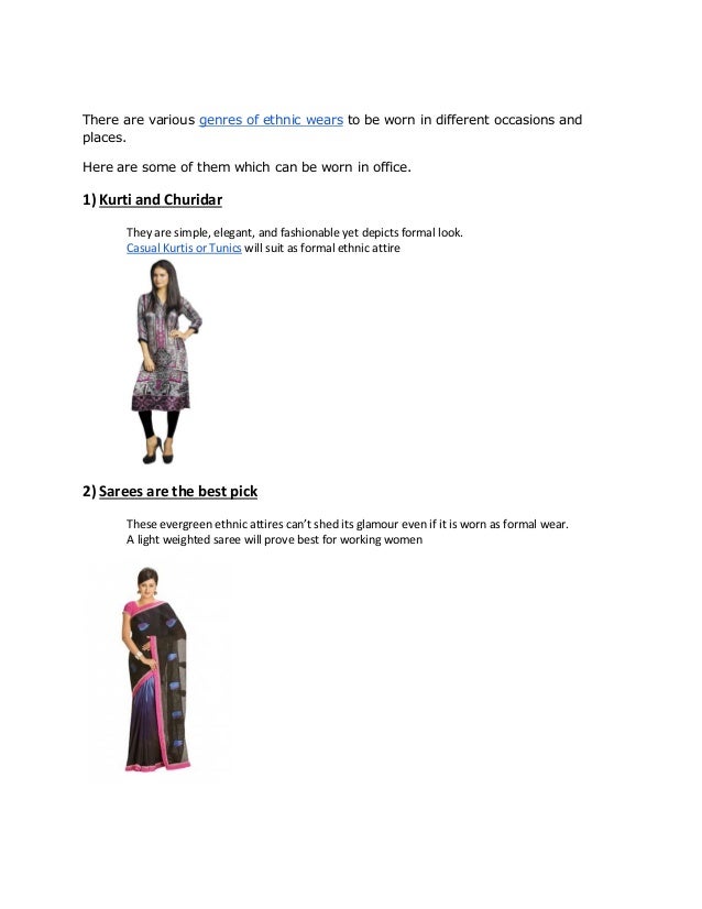 ethnic wear day in office
