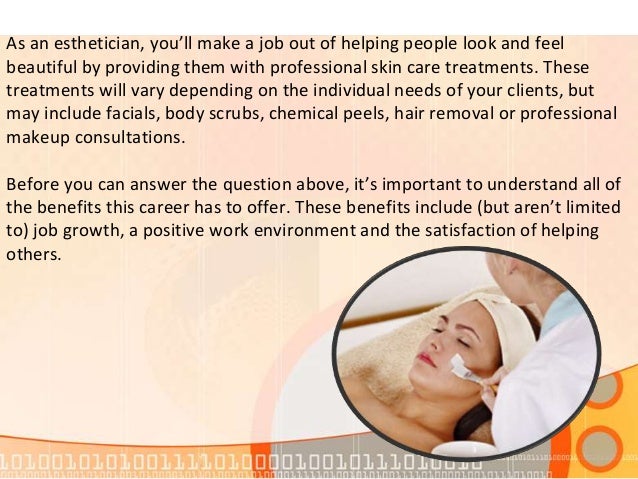 Why an Esthetician Career?