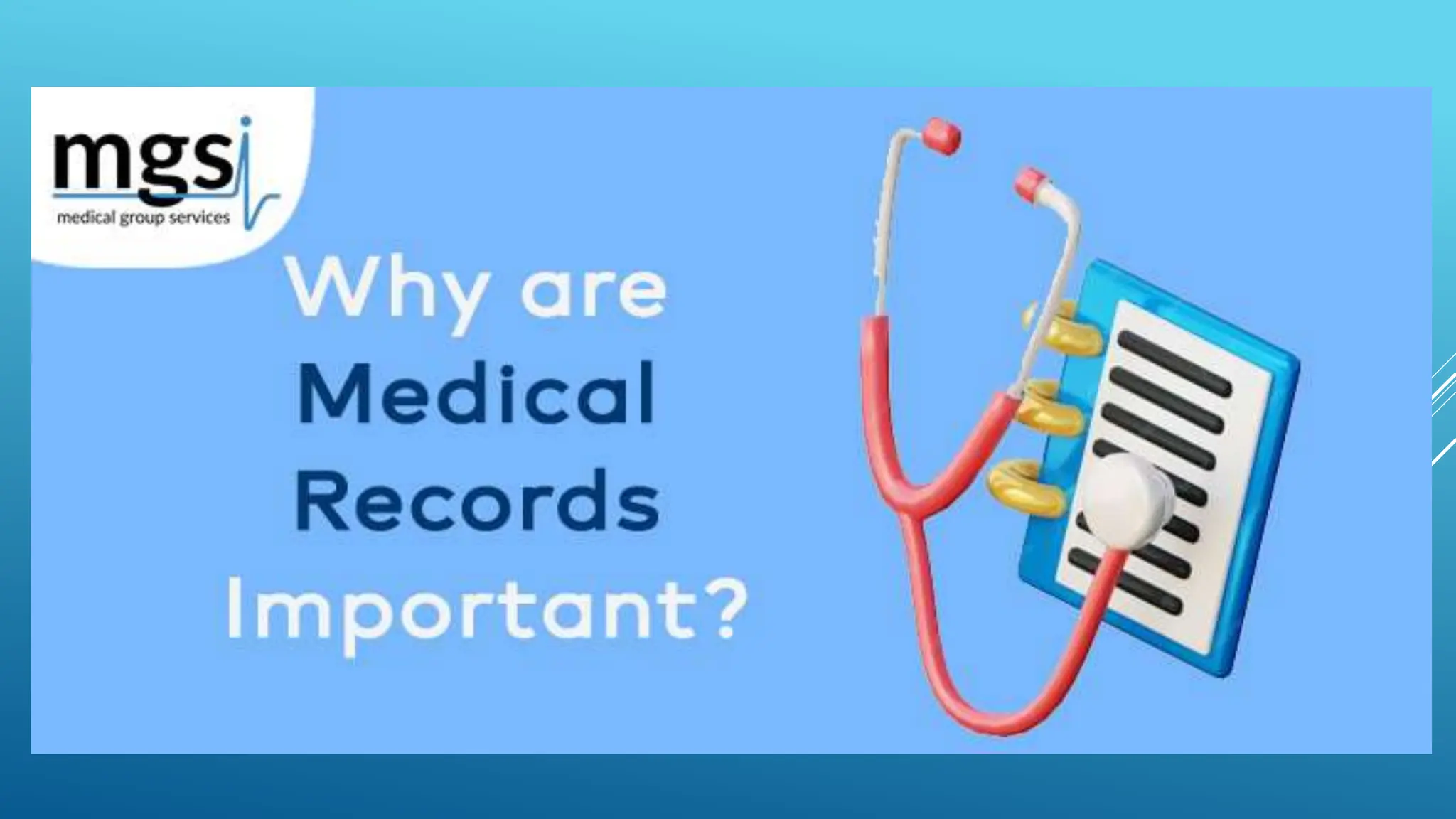 Why Are Medical Records Important