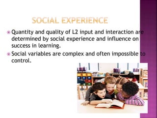 Why are some learners more successful than others | PPTX