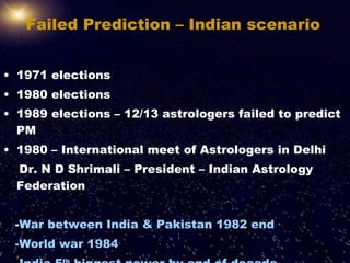 Why Astrology does not work- A scientific view point- Dr ...