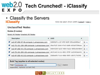 Tech Crunched! - iClassify <ul><li>Classify the Servers </li></ul>