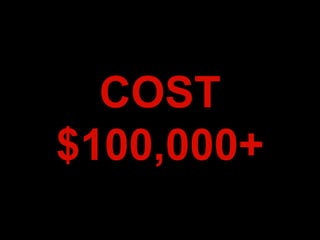 COST$100,000+<br />