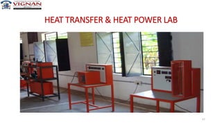 HEAT TRANSFER & HEAT POWER LAB
57
 