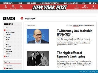NY POST SEARCH
 