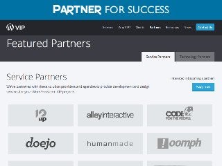 Partner FOR SUCCESS
 