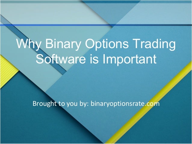 Buy binary options software