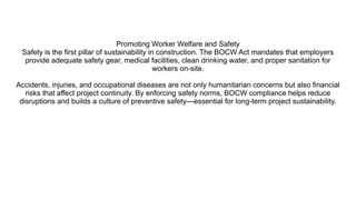 Why BOCW Compliance Is Key to Sustainable Construction Practices | PPTX