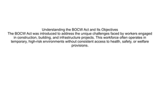 Why BOCW Compliance Is Key to Sustainable Construction Practices | PPTX