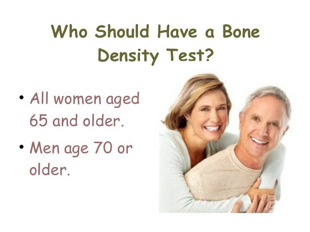 Why Bone Density Test
