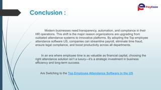Why Businesses Are Switching to the Top Employee Attendance Software in ...